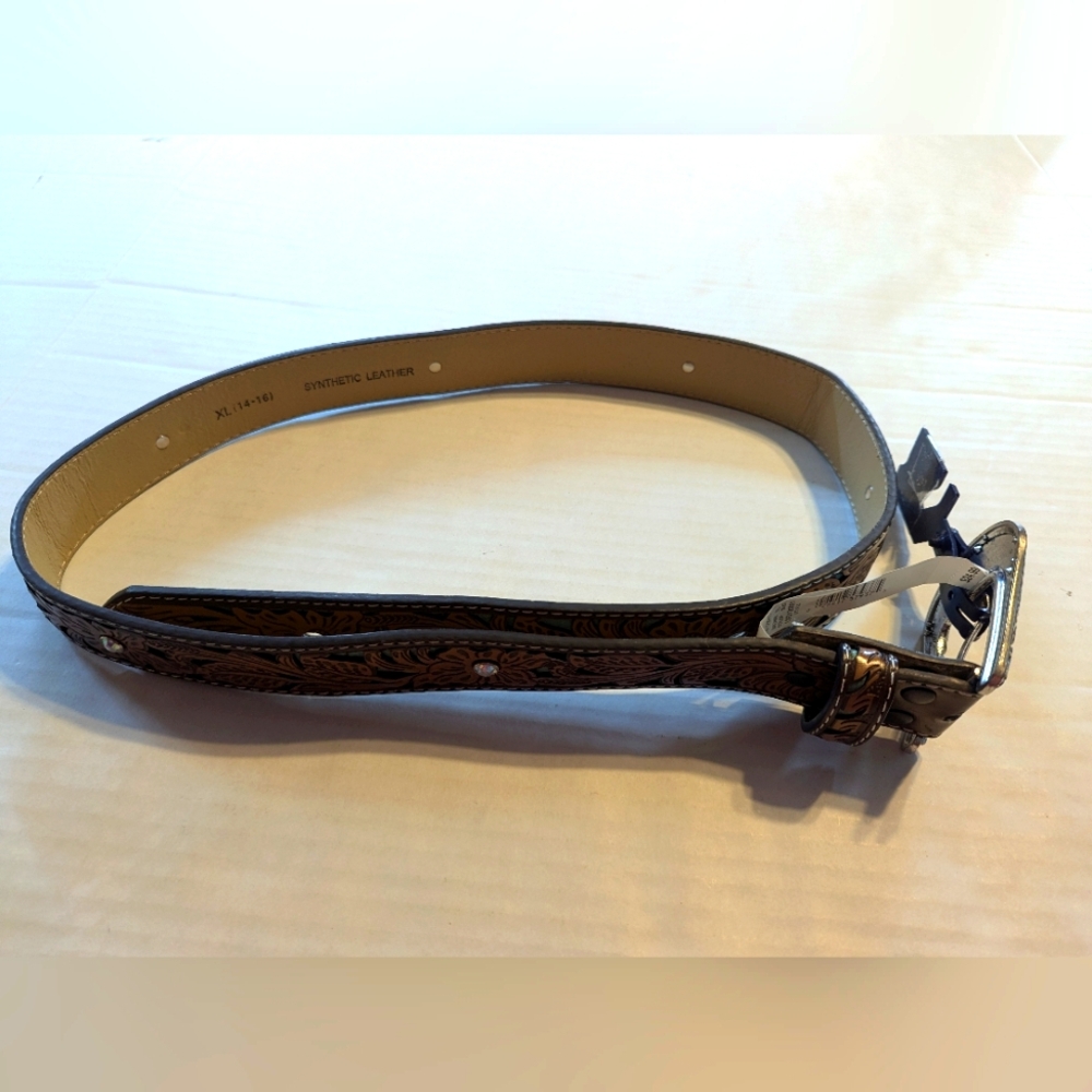Indigo Supply Co Ladies EVEJ Belt Size XL (14-16) BNWT